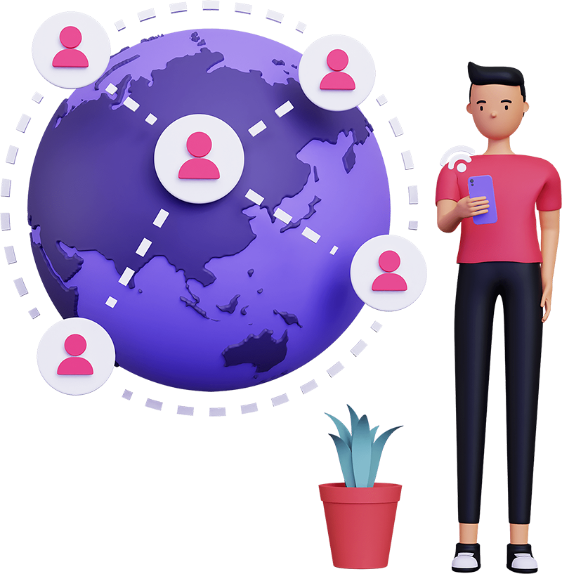 Contact us illustration